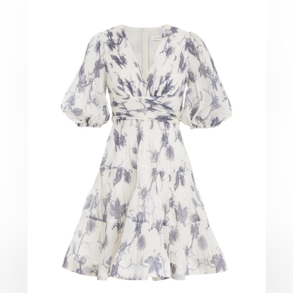 Zimmerman PLEATED MINI DRESS